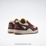 طباشير عتيق s23-r / بورجوندي كلاسيكي / أسود أساسي bb 4000 ii حذاء كرة السلة Reebok 0NZ0F143 - Image 4