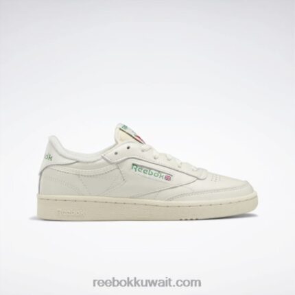 طباشير / مرمر / غلين أخضر نادي سي 85 حذاء نسائي فخم Reebok 0NZ0F2