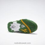 غلين أخضر / أبيض ftwr / أسود أساسي حذاء كرة السلة هوريكازي الثاني Reebok 0NZ0F149 - Image 5