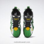 غلين أخضر / أبيض ftwr / أسود أساسي حذاء كرة السلة هوريكازي الثاني Reebok 0NZ0F149 - Image 6