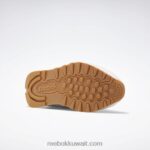 فتور أبيض / رمادي بارد 2 / طباشير أحذية نسائية جلدية كلاسيكية Reebok 0NZ0F223 - Image 5