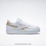 فتور أبيض / صحارى الأحذية النسائية الانتقام مزدوجة النادي ج Reebok 0NZ0F387