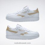فتور أبيض / صحارى الأحذية النسائية الانتقام مزدوجة النادي ج Reebok 0NZ0F387 - Image 9