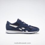 فريق البحرية / البلاتين أحذية الرجال النايلون الكلاسيكية Reebok 0NZ0F1142 - Image 4