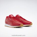 فيكتور أحمر / ftwr أبيض / ريبوك صمغ مطاطي -03 أحذية جلدية كلاسيكية Reebok 0NZ0F126 - Image 3