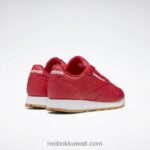 فيكتور أحمر / ftwr أبيض / ريبوك صمغ مطاطي -03 أحذية جلدية كلاسيكية Reebok 0NZ0F126 - Image 4