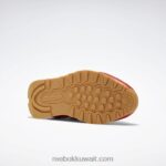 فيكتور أحمر / ftwr أبيض / ريبوك صمغ مطاطي -03 أحذية جلدية كلاسيكية Reebok 0NZ0F126 - Image 5