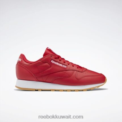 فيكتور أحمر / ftwr أبيض / ريبوك صمغ مطاطي -03 أحذية جلدية كلاسيكية Reebok 0NZ0F126