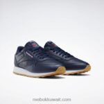فيكتور كحلي / ftwr أبيض / ريبوك مطاطي صمغ -03 أحذية جلدية كلاسيكية Reebok 0NZ0F105 - Image 3