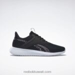 قلب أسود / أرجواني / كوارتز ميت أحذية التدريب النسائية fluxlite Reebok 0NZ0F933