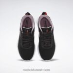 قلب أسود / أرجواني مشبع / توهج برتقالي حذاء فليكساجون فورس 4 نسائي للتدريب Reebok 0NZ0F254 - Image 6