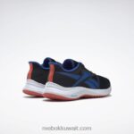 قلب أسود / توهج شبه برتقالي / أزرق متجه حذاء جري رانر 5 للرجال Reebok 0NZ0F1070 - Image 4