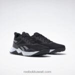 قلب أسود / رمادي نقي 5 / أبيض قدم أحذية تدريب نسائية nfx Reebok 0NZ0F945 - Image 5