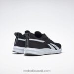 قلب أسود / رمادي نقي 5 / أبيض قدم حذاء جري رانر 4 4e للرجال Reebok 0NZ0F1123 - Image 4