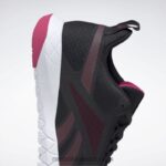 قلب أسود / كستنائي / وردي مطارد حذاء فليكساجون فورس 3 د واسع للتدريب للنساء Reebok 0NZ0F919 - Image 8