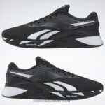 كور أسود / أبيض ftwr / برتقالي محطم s23-r أحذية nano x3 Reebok 0NZ0F28 - Image 3