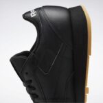كور أسود / رمادي نقي 5 / ريبوك صمغ المطاط 03 أحذية جلدية كلاسيكية Reebok 0NZ0F78 - Image 8