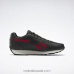 كور أسود / طباشير / أحمر فلاش الترجيع تشغيل الأحذية Reebok 0NZ0F251 - Image 2