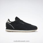 كور بلاك / غلين جرين / ريبوك صمغ المطاط 04 حذاء كلاسيكي جلد 1983 فخم Reebok 0NZ0F333
