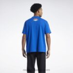 ناقلات الأزرق تي شيرت برسومات ستريت فايتر Reebok 0NZ0F572 - Image 3
