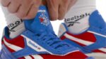 ناقلات الأزرق / ناقلات الأحمر / الطباشير أحذية جلدية كلاسيكية من الألف إلى الياء Reebok 0NZ0F397 - Image 2