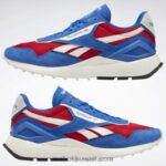 ناقلات الأزرق / ناقلات الأحمر / الطباشير أحذية جلدية كلاسيكية من الألف إلى الياء Reebok 0NZ0F397 - Image 3
