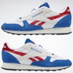 ناقلات الأزرق / ftwr الأبيض / ناقلات الأحمر جلد كلاسيكي يجعله حذائك Reebok 0NZ0F153 - Image 3