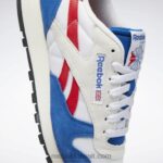 ناقلات الأزرق / ftwr الأبيض / ناقلات الأحمر جلد كلاسيكي يجعله حذائك Reebok 0NZ0F153 - Image 9