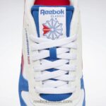 ناقلات الأزرق / ftwr الأبيض / ناقلات الأحمر جلد كلاسيكي يجعله حذائك Reebok 0NZ0F153 - Image 10