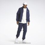 ناقلات البحرية كلاسيكيات ناقلات سترة المسار Reebok 0NZ0F942 - Image 2