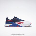 ناقلات البحرية / ftwr الأبيض / ناقلات الأزرق حذاء تدريب نانو x2 للرجال Reebok 0NZ0F1040