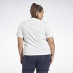 نحيف أبيض / أزرق متجه تي شيرت الهوية (حجم كبير) Reebok 0NZ0F641 - Image 3
