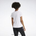 نحيف أبيض أساسيات التدريب ناقلات الرسم المحملة Reebok 0NZ0F592 - Image 3