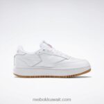 نحيف أبيض / صمغ مطاطي ريبوك 07 حذاء مزدوج c club Reebok 0NZ0F5 - Image 2