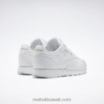 نحيف أبيض ftwr / رمادي نقي 3 أحذية جلدية كلاسيكية Reebok 0NZ0F64 - Image 4