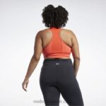 نحيف أحمر ديناميكي حمالة صدر رياضية ضروريات الجري (حجم كبير) Reebok 0NZ0F623 - Image 3