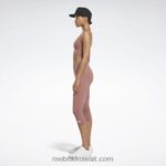 نحيف أرض جافة فيكتوريا بيكهام 5/8 ليقنز Reebok 0NZ0F867 - Image 2