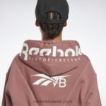 نحيف أرض جافة هودي بشعار الماركة من فيكتوريا بيكهام Reebok 0NZ0F617 - Image 4
