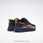 نحيف أسود أساسي / أرجواني غامق / برتقالي متوهج حذاء ريدجيردير 6 Reebok 0NZ0F232 - Image 6