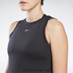 نحيف أسود أعلى خزان الأمومة الرباط Reebok 0NZ0F911 - Image 4