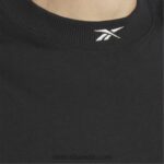 نحيف أسود أعلى خزان العضلات جيرسي الكلاسيكية Reebok 0NZ0F627 - Image 5