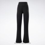 نحيف أسود السراويل الضلع القطن اليوغا Reebok 0NZ0F474 - Image 6