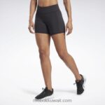 نحيف أسود السراويل لوكس الغنيمة Reebok 0NZ0F298