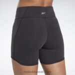 نحيف أسود السراويل لوكس الغنيمة Reebok 0NZ0F298 - Image 5