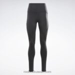 نحيف أسود الليل تجريب جاهزة برنامج بانت عالية طماق Reebok 0NZ0F503 - Image 7