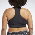 نحيف أسود الليل حمالة صدر رياضية ضروريات الجري (حجم كبير) Reebok 0NZ0F630 - Image 6