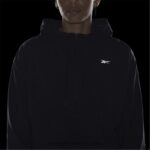 نحيف أسود الليل سترة منسوجة تشغيل Reebok 0NZ0F742 - Image 6