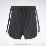 نحيف أسود الليل شورت مرتفع جاهز للتمارين الرياضية Reebok 0NZ0F412 - Image 6