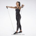 نحيف أسود الليل طماق برنامج بانت جاهزة تجريب Reebok 0NZ0F570 - Image 2