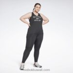 نحيف أسود الليل طماق عالية الارتفاع برنامج بانت جاهزة للتمرين (حجم كبير) Reebok 0NZ0F906 - Image 3